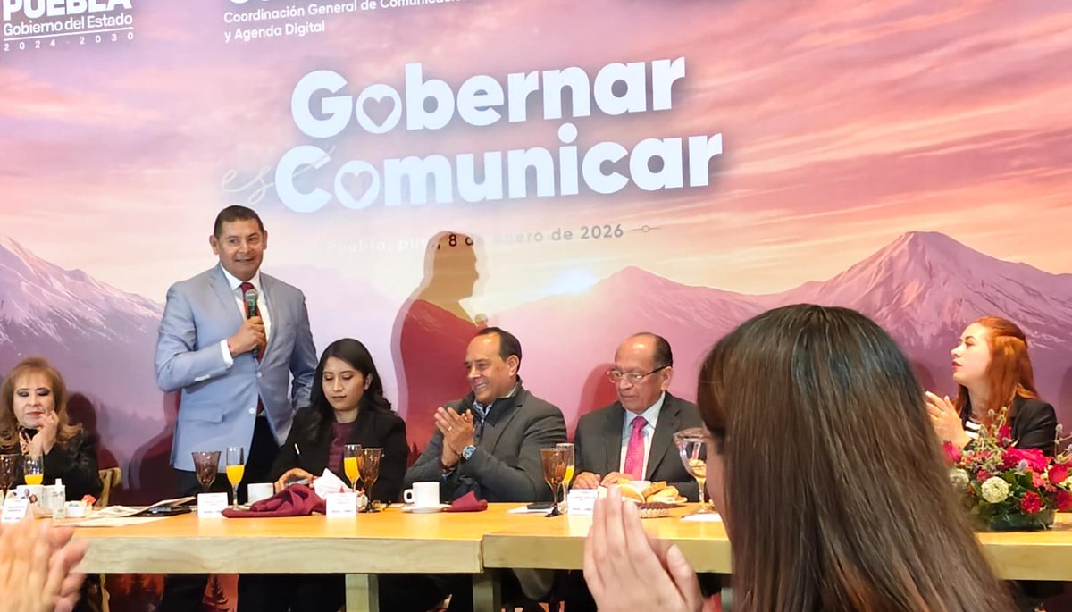 #Estopasaenmiciudad #Puebla #Mexico El Gobernador de Puebla @armentapuebla anunció que el 7 de junio será un hecho la Casa del Periodista, iniciativa propuesta por la <a href="/ASPEC_AC/">ASPEC AC</a> <a href="/Gob_Puebla/">Gobierno de Puebla</a>