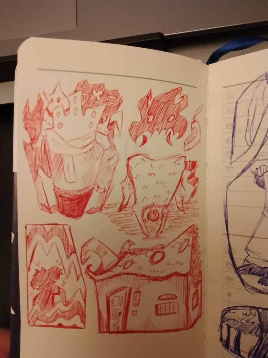 SunCutterPop's tweet image. Today school sketches