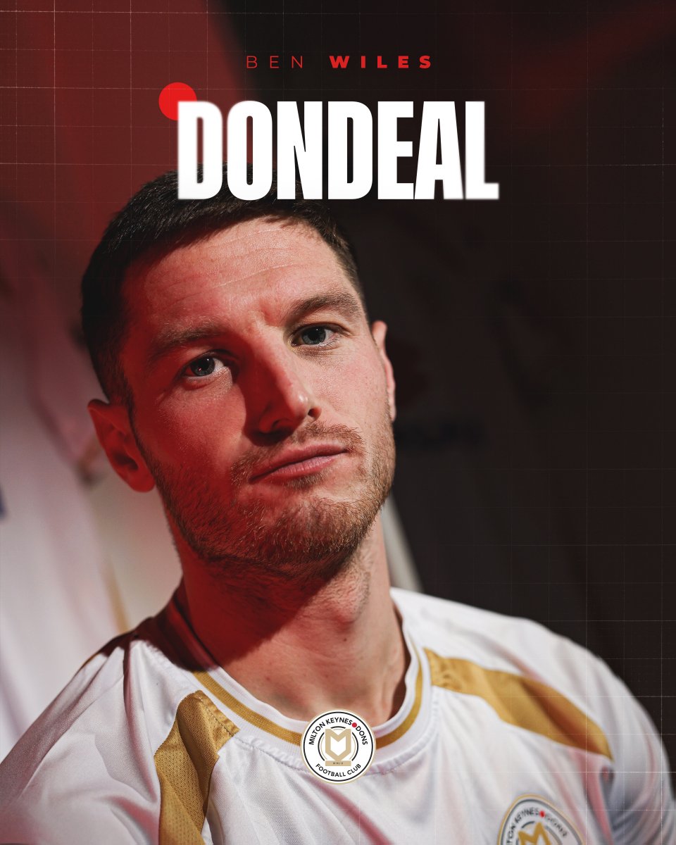 #MKDons are delighted to confirm the permanent signing of 26-year-old midfielder Ben Wiles from Huddersfield Town 🤝

Welcome to Stadium MK, Ben!

All the info 🗞️ zurl.co/CWU9W 

#COYD