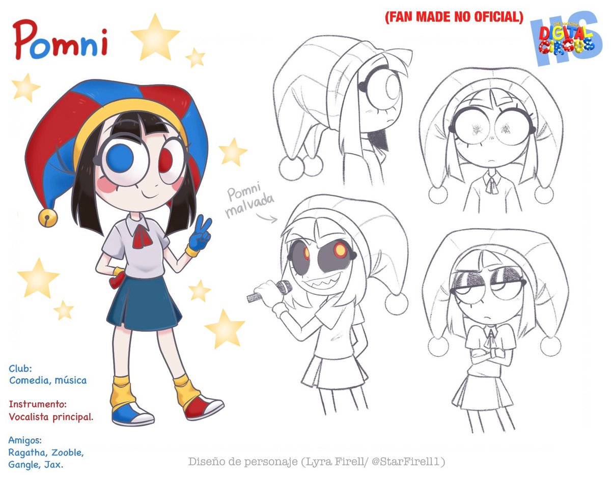 StarFirell1's tweet image. Another high school related adventure, but Caine got inspired by a hispanic web series from 2016 🫣 (esto no es nada serio, es solo por los jajas) 
#tadc #tadcpomni #tadcragatha #crossover