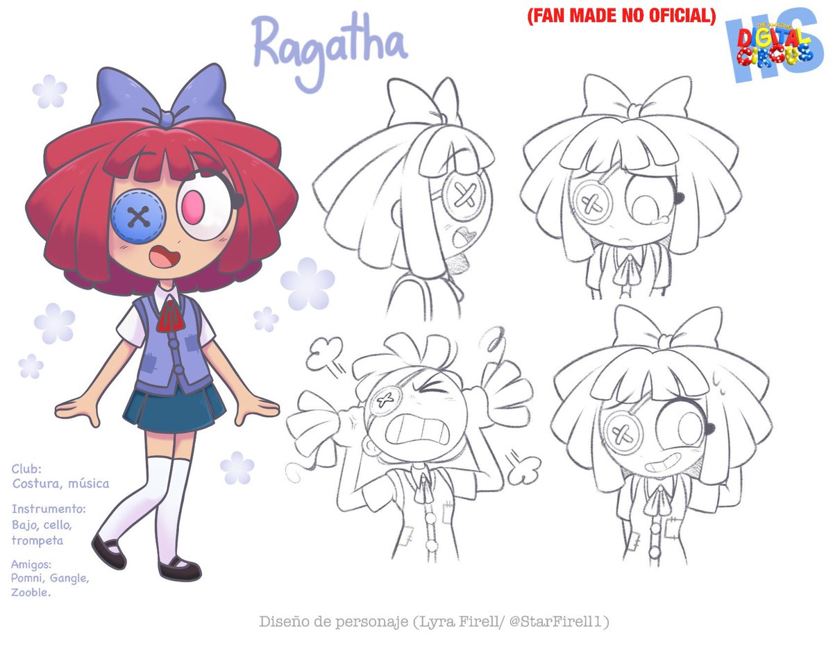 StarFirell1's tweet image. Another high school related adventure, but Caine got inspired by a hispanic web series from 2016 🫣 (esto no es nada serio, es solo por los jajas) 
#tadc #tadcpomni #tadcragatha #crossover