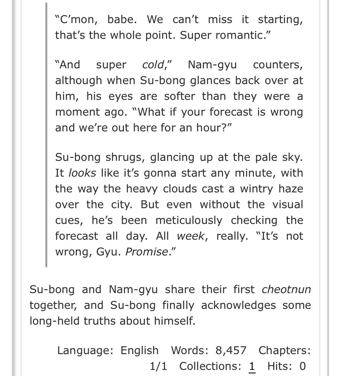 autumnneverendz's tweet image. my winterfest fic is FINALLY here!! 😄 soo so excited to share this one with you guys &amp;lt;3

archiveofourown.org/works/75645031