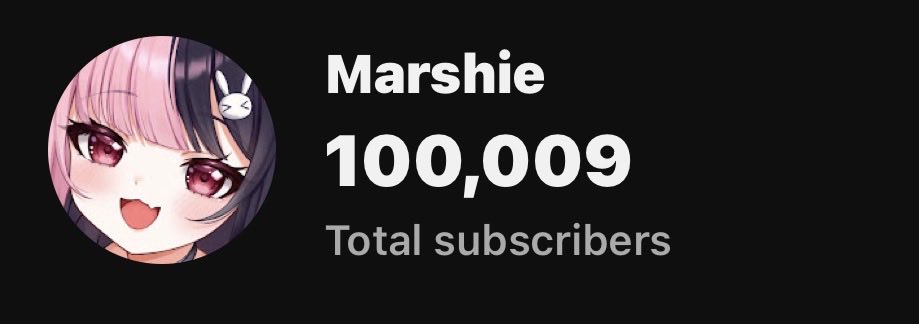 We just hit 100k subscribers on YouTube. Thank you for being here 🐰💗
