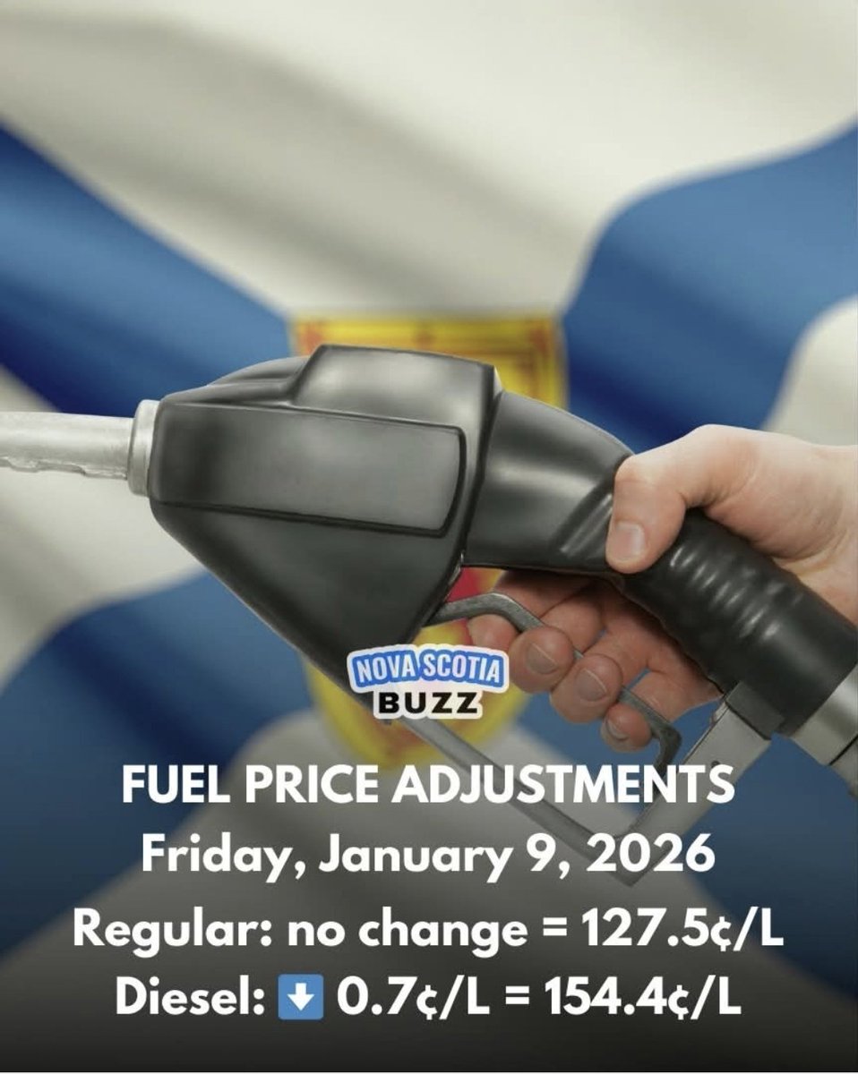 Mellyfax's tweet image. Gas news NS friends.