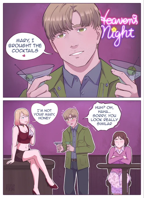 Help James Sunderland to see the difference 

#サイレントヒル2 #silenthill2 