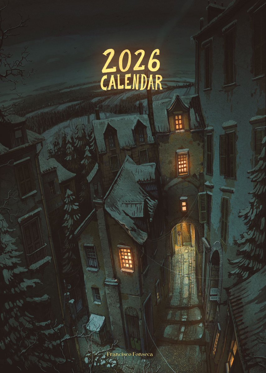 _Francis_co_Art's tweet photo. Just a few copies available of my 2026 calendar 
Available here:
https://t.co/3o9irzAzKN https://t.co/HZqPSVllSq