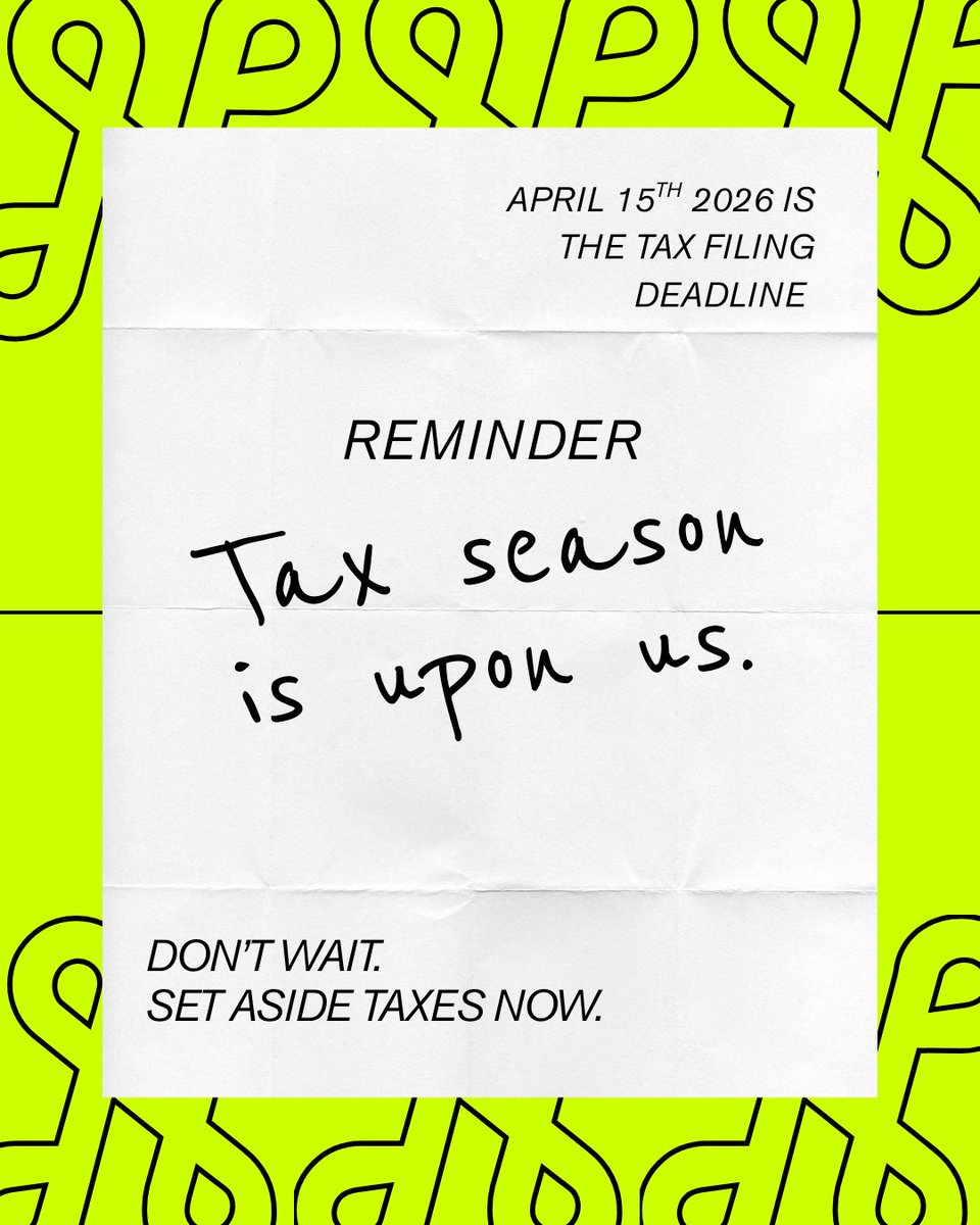HustlFinancial's tweet photo. Tax season is upon us. Beat the stress and start saving now! 

Learn how HUSTL can help you save for this tax season at https://t.co/ZmB0RIjPXz #TaxSeason #HUSTLr #PersonalBanking https://t.co/nfu68rSqb2