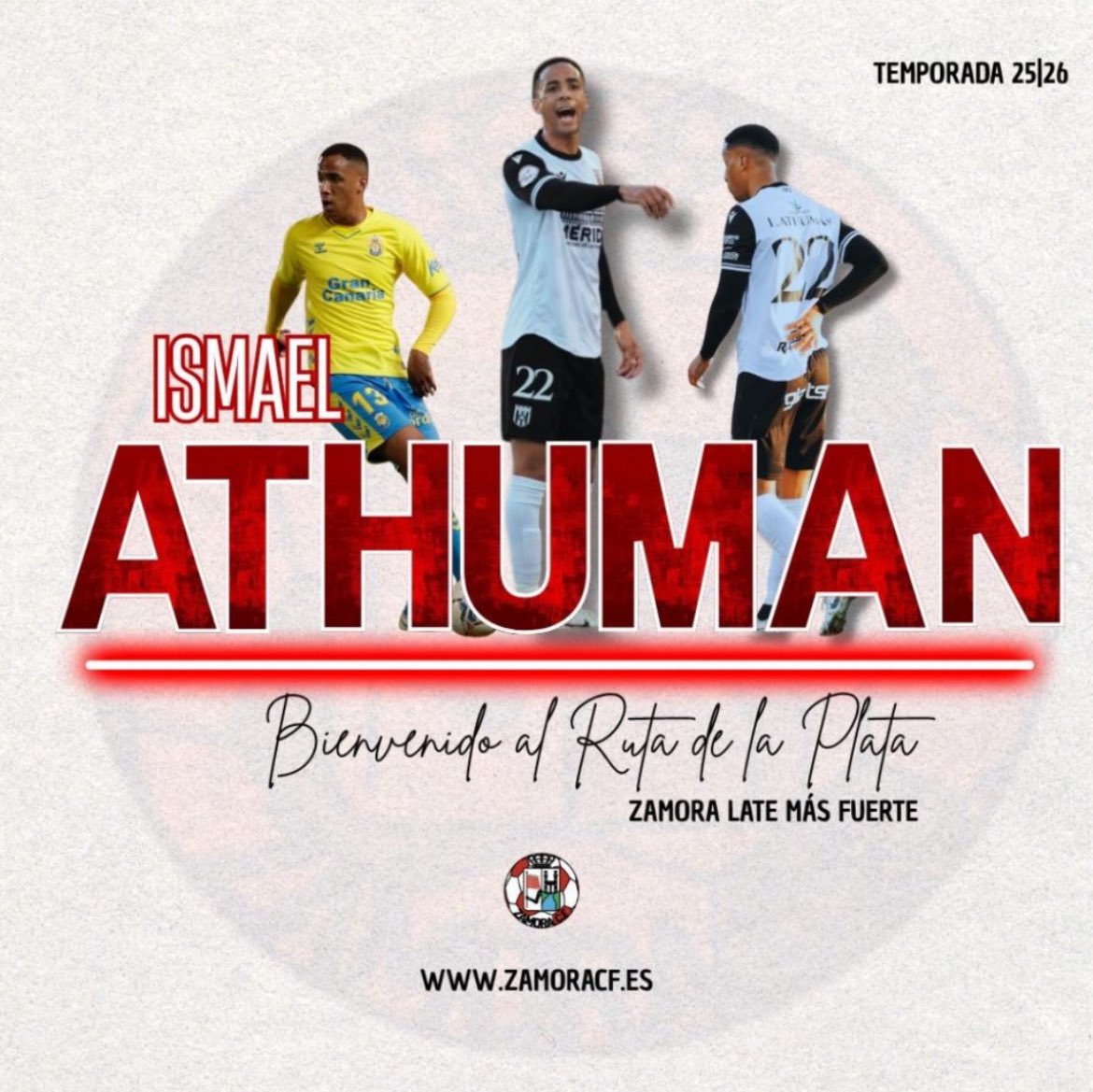 ℹ️🚨Varios equipos de #laligahypermotion han mostrado interes en hacerse con los servicios de Ismael Said Athuman, defensa central del Zamora.

✅💰El jugador termina contrato este junio, por lo que con un pequeño traspaso podrian cerrar su fichaje.