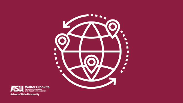 Cronkite_ASU's tweet photo. 🌍 Want to study abroad, but not sure how? Join our Jan. 13 webinar to learn about our amazing trips (some of them free!): https://t.co/PpWUWtyjEx https://t.co/2WfuXCxph2