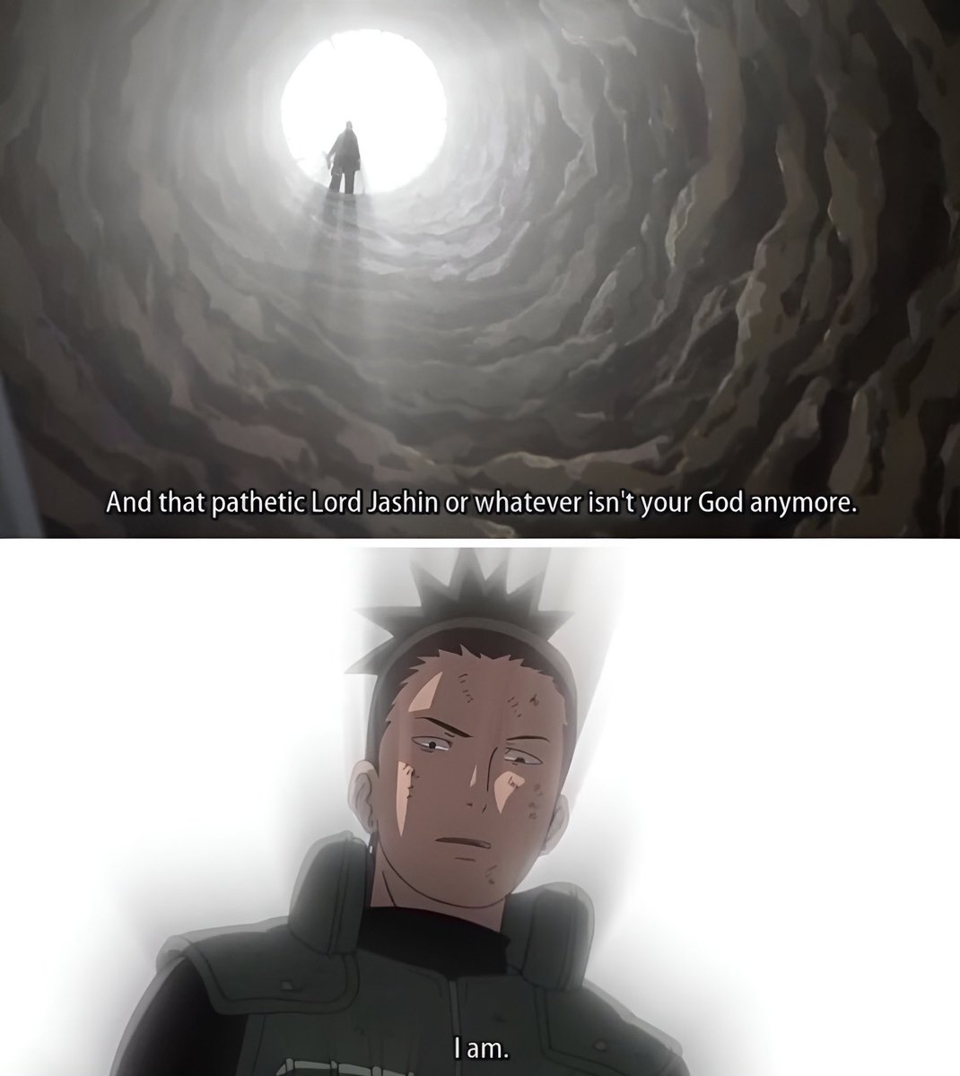 Never forget when shikamaru dropped one of the coldest lines in anime.