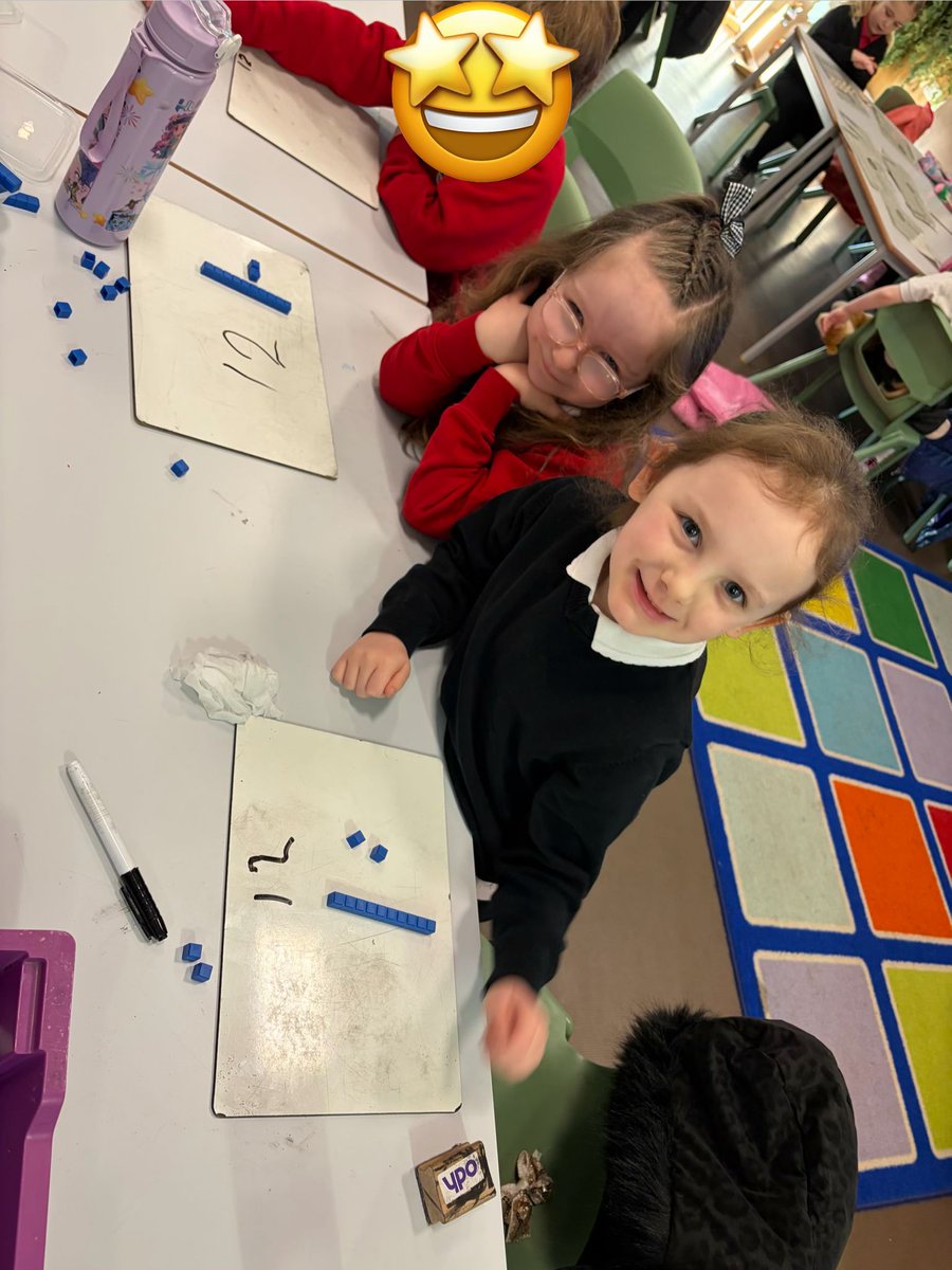 DalryPrimary's tweet image. We have been learning about place value! We’ve been making numbers using dienes materials to help us understand tens and ones. Great learning happening! 🤩#PlaceValue #HandsOnLeaening