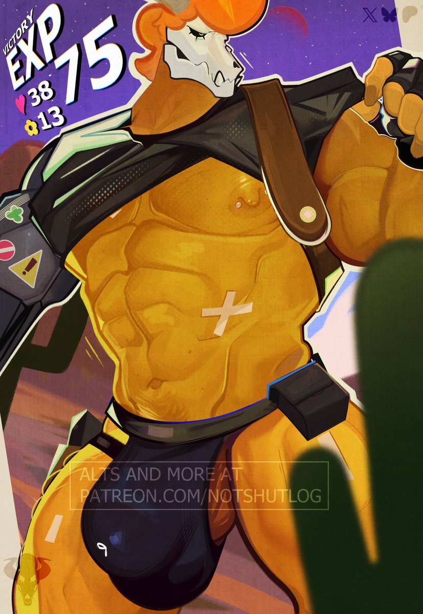 NotShutlog's tweet image. Fighting monsters can get you all hot and sweaty, specially under the desert sun. ☀️

Better quality/No watermarks + ALT on the p8tron-site.