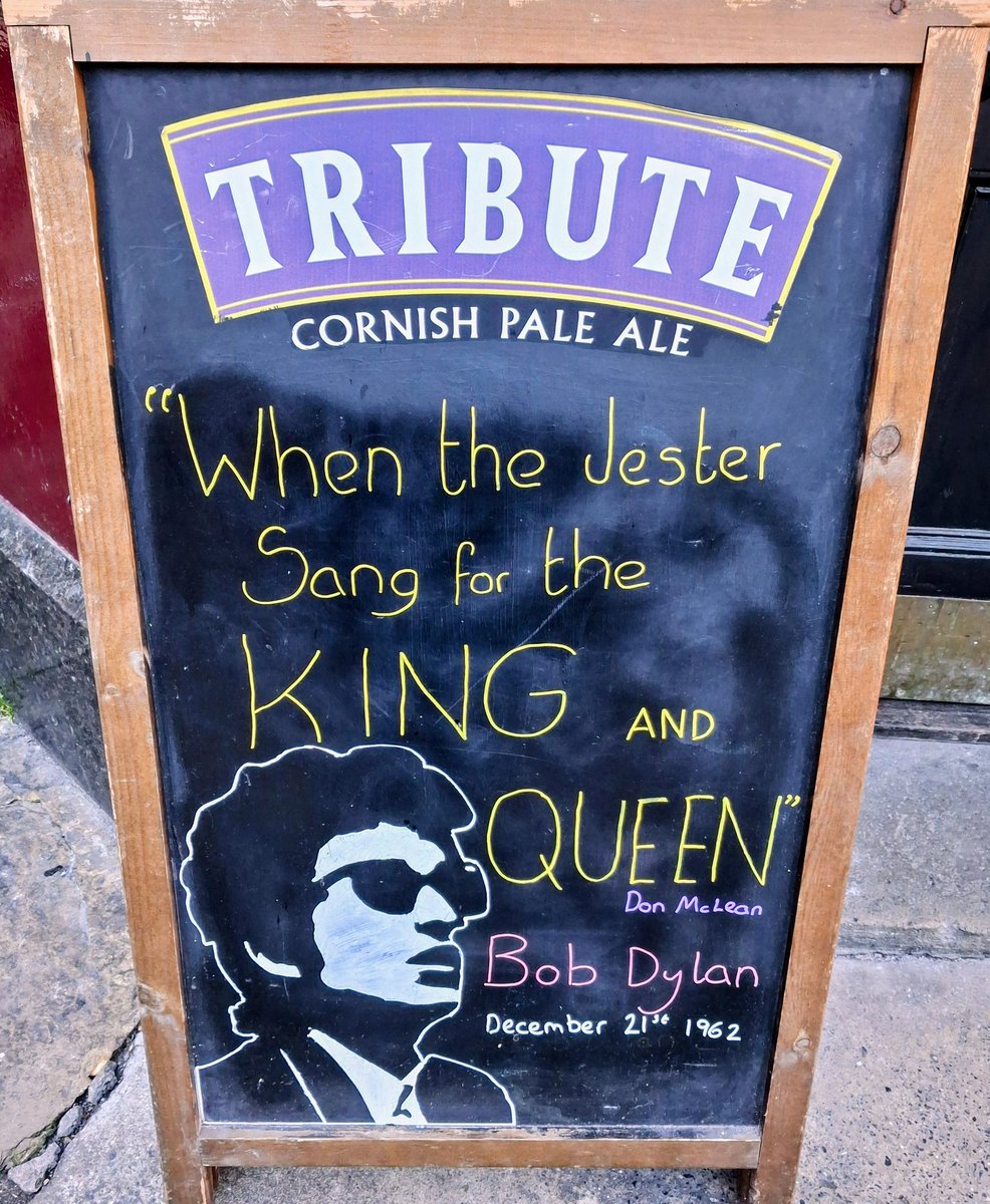 Someone at the King &amp; Queen pub had the same thought as me!  <a href="/barberville/">KG Miles</a> x