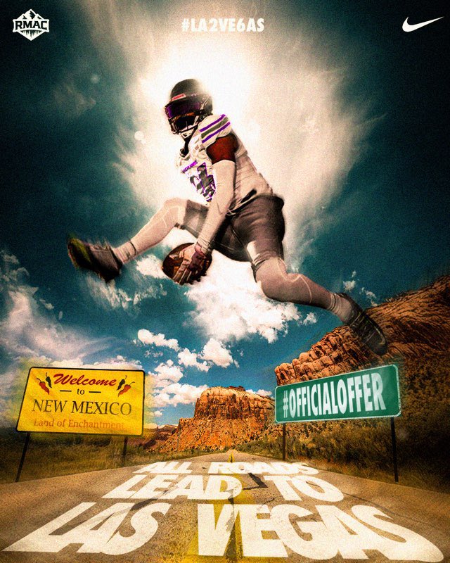 After a great conversation with <a href="/CoachTaufaasau/">Kurt Taufa’asau</a> I’m very excited and blessed to receive an offer from <a href="/NMHUFootball/">NMHU Football</a> !!