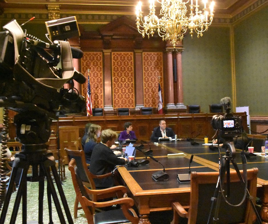 This morning, Sen. Weiner joined the Iowa Capitol Press Association for a legislative preview forum, discussing the outlook for the 2026 legislative session.