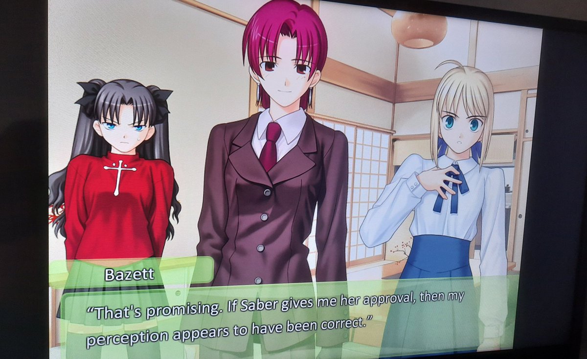 Eu amo a Bazett. Queria tanto que ela aparecesse nos animes principais de Fate.