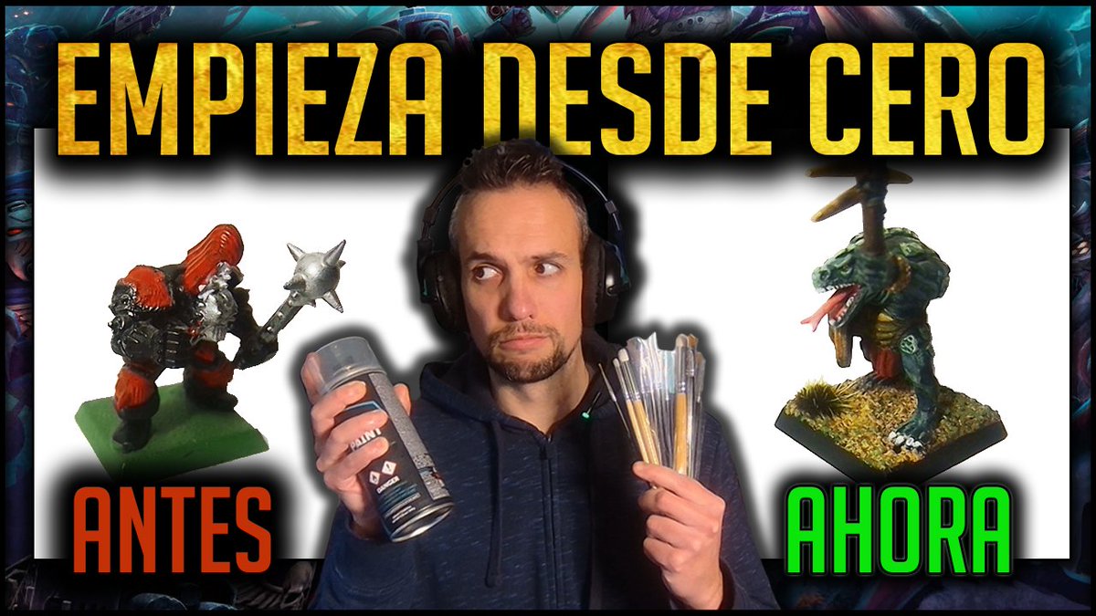 Empezamos 2026 con el primero de una serie de videos enfocada a empezar a pintar miniaturas desde cero.

Lo que necesitamos, consejos y errores, todo desde mi propia experiencia.  
Espero que lo disfrutéis!

youtube.com/watch?v=_kGuBv…

#warhammer #WarhammerArt #warhammer40k