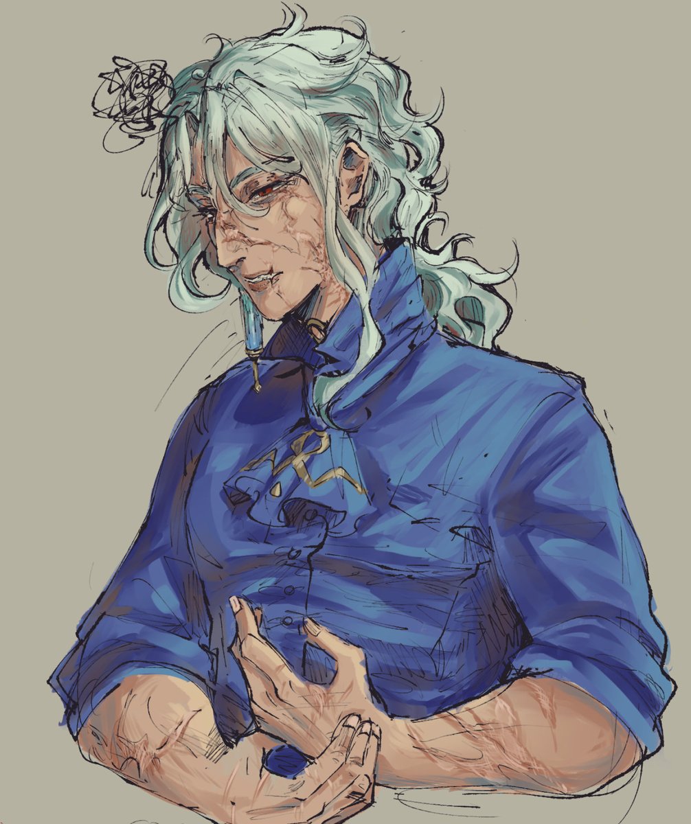 ooorange_o's tweet image. oh beloved boogeyman #dottore #GenshinImpact