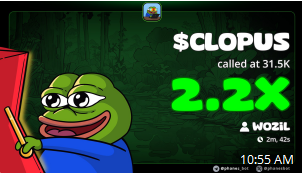 $CLOPUS

clopus

2.2x cook 

8Pv9XyVg3qavZy4d1AfxTYXYpHtugUoRfPpUQzAXBAGS