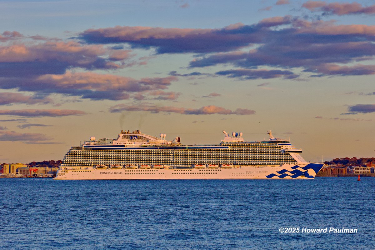 Enchanted Princess sailing from New York City on 1 November 2025 #ThrowbackThursday