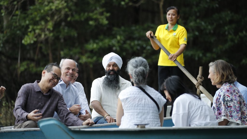 randeepssarai's tweet image. At Can Gio Mangrove Biosphere Reserve near Ho Chi Minh City, nature protects cities from storms. Canadian tech is ready to take it one step further, using AI, satellite data, and carbon tracking to predict climate impacts and turn conservation into economic opportunity.