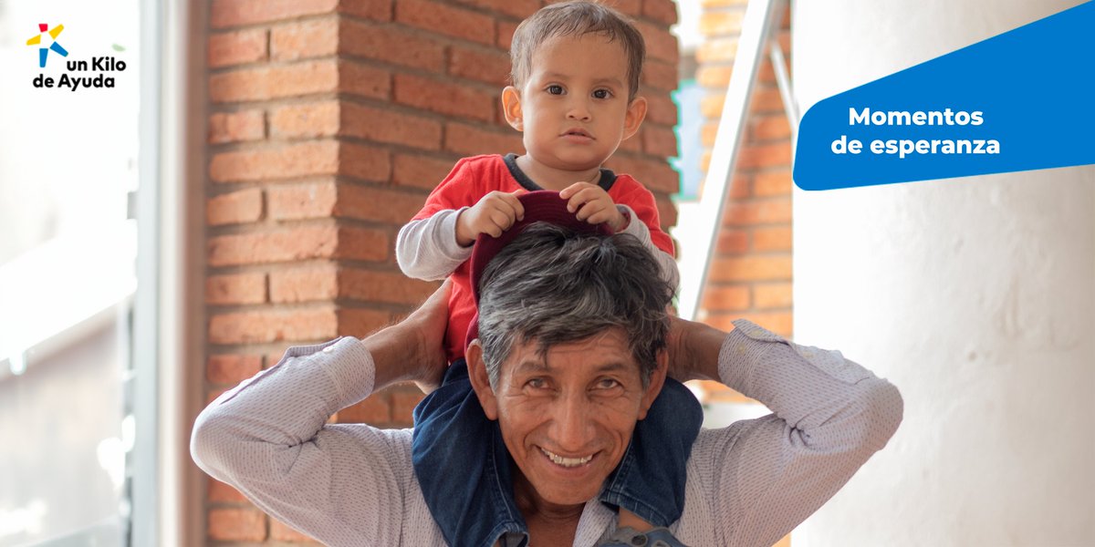 Juntos creamos momentos de esperanza 💛💙❤️
.
.
.
#UnKiloDeAyuda #desarrollo #niños #mexico #esperanza