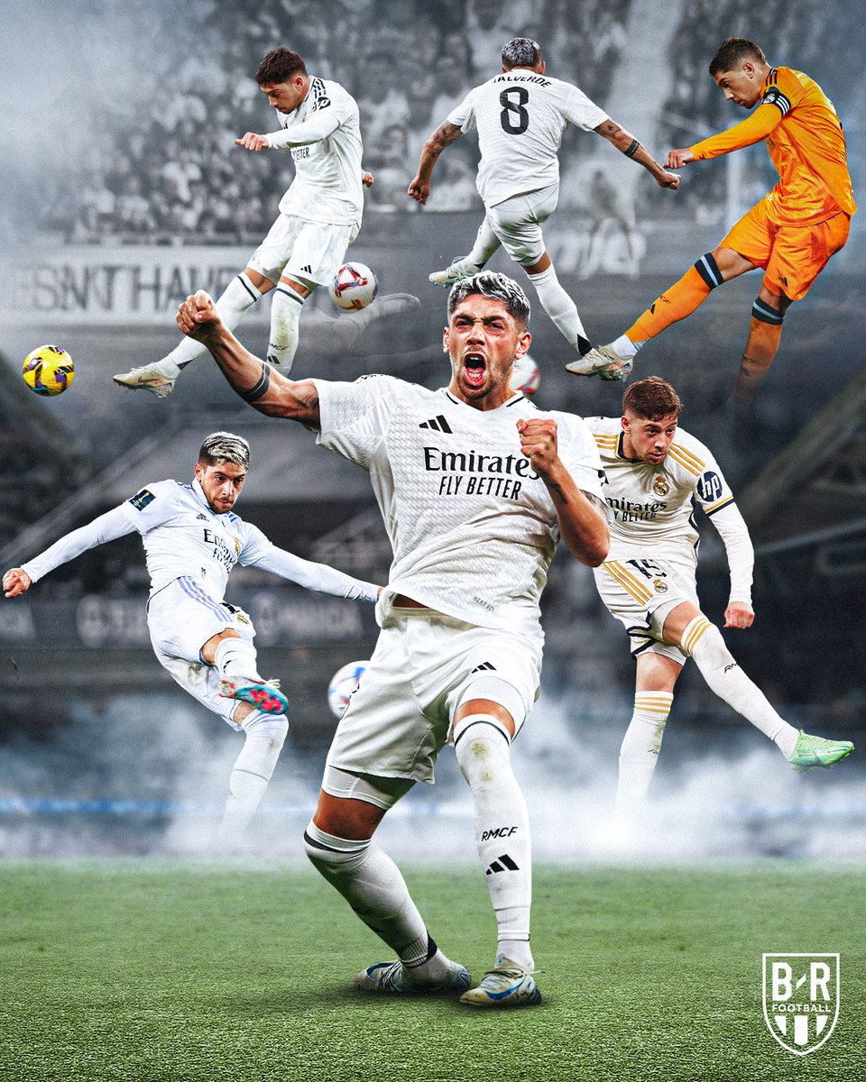 brfootball's tweet image. Fede Valverde only scores golazos 😱