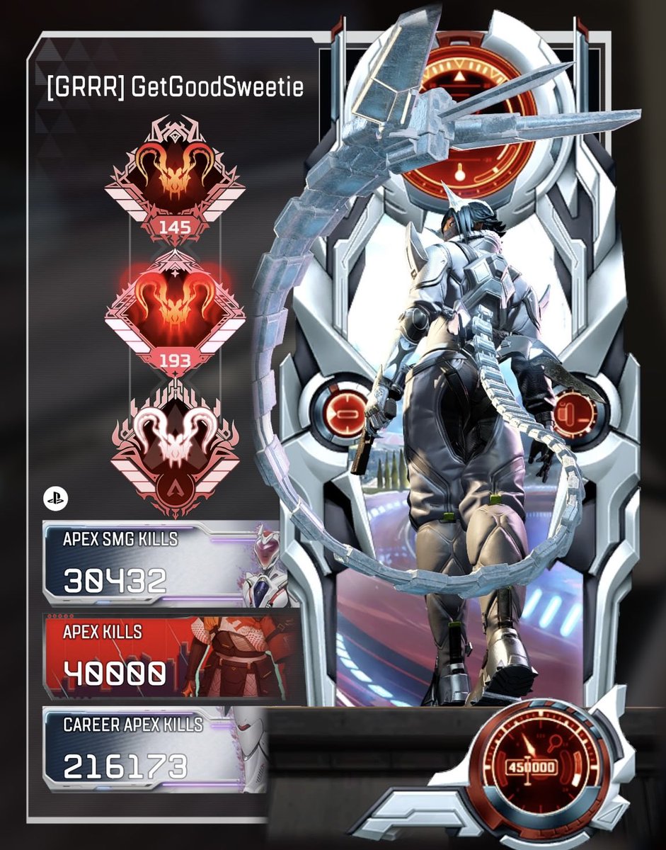 GetGoodSweetie's tweet image. You played the game, I played you. 🌀
40k on the most fun legend in this game