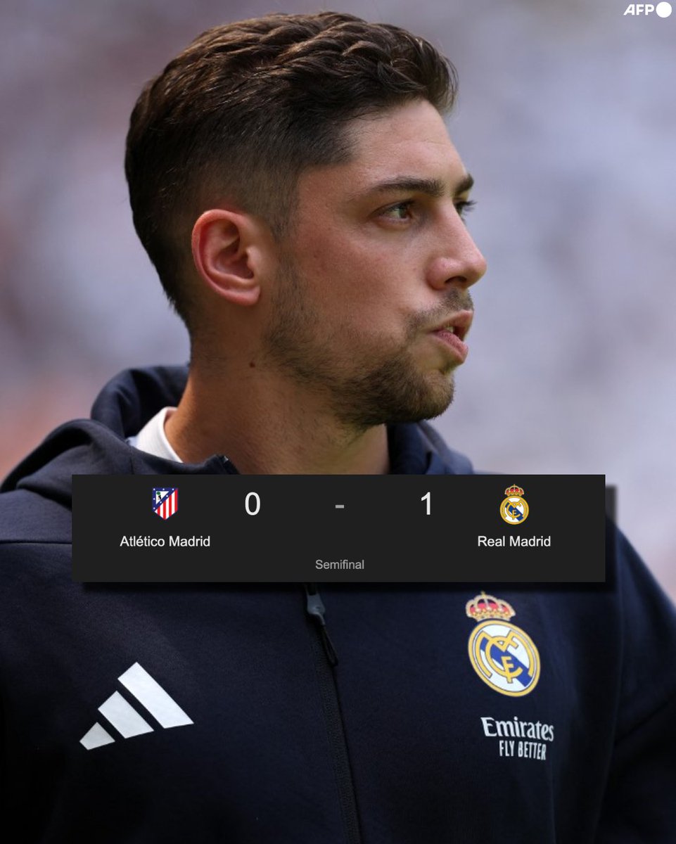 ¡¡FEDE VALVERDE DE NUESTRA VIDA!! ¡¡SEÑOR GOLAZAZO DEL HALCÓN!! ¡¡GOLAZAZO DE TIRO LIBRE!! ¡¡QUÉ MANERA DE ABRIR EL MARCADOR!! ¡¡ESPECTACULAR LO DEL CAPITÁN MADRIDISTA!! ¡¡YA LO GANA EL EQUIPO DE XABI ALONSO!! ¡¡ATLÉTICO DE MADRID 0-1 REAL MADRID!!
