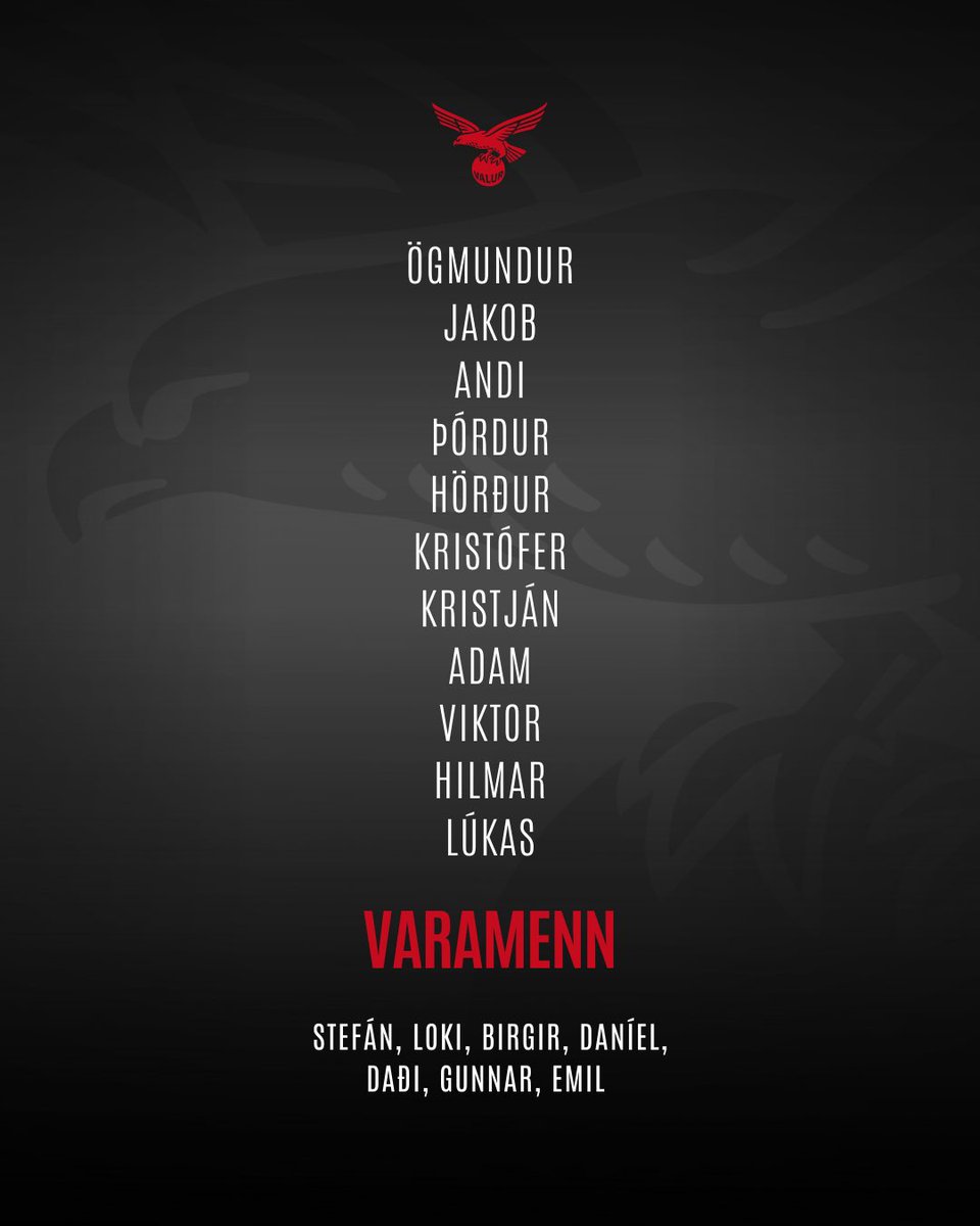 ValurFC's tweet image. 👊