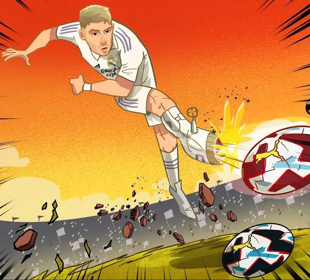 RMadridPix's tweet image. Valverde Boom!