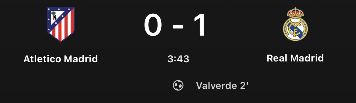 ultimate_kombo's tweet image. Mbappe do come back oh o no like the way this Real Madrid Dey ball without you 

Na Mbappe suppose take this freekick wey VALVERDE was use shot scatter net 

See shot 🚀
