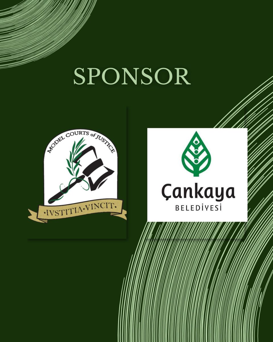 ModelCJ26's tweet image. We are proud to announce Çankaya Municipality as one of the sponsors of ModelCJ2026!
We extend our deepest gratitude to the Çankaya Municipality family for their invaluable support of ModelCJ2026 and for their trust in the potential of future legal professionals.
#Bettertogether
