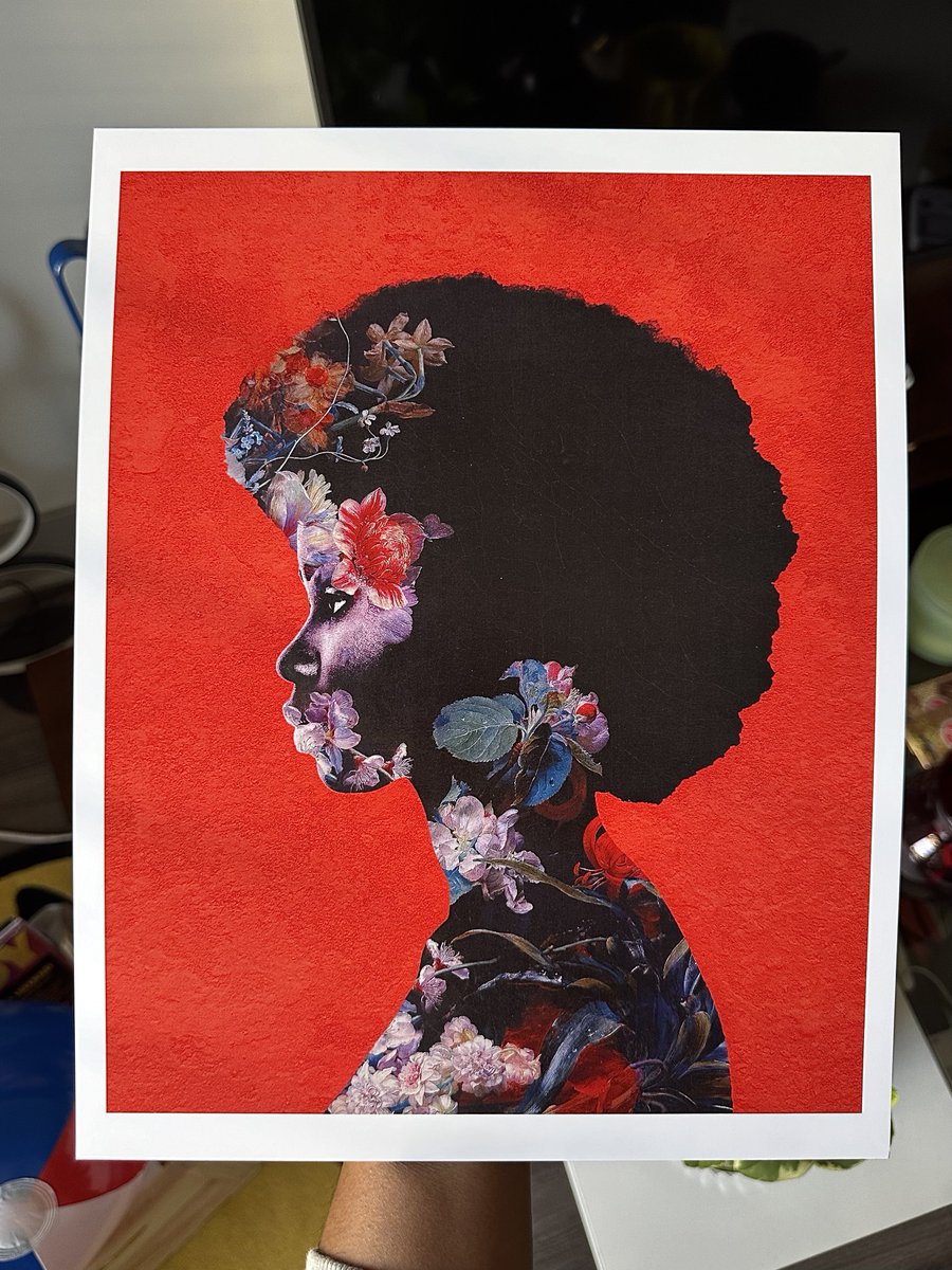 the artwork                        the print