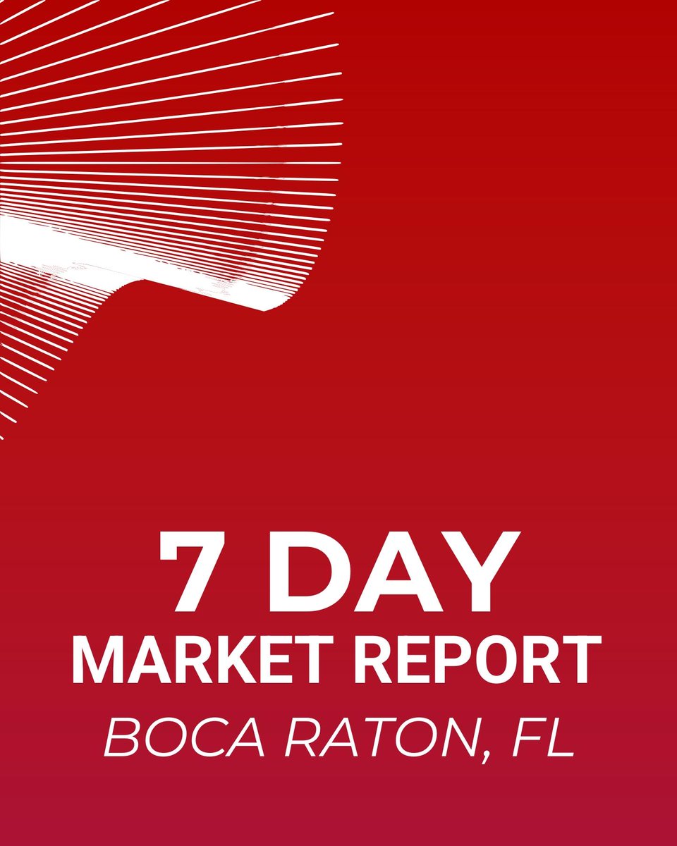 damoncohen's tweet image. Buying or selling in Boca Raton? Check this out: 

- 1,215 condos, mostly at $368K
- Market's buzzin', prices move
- $284/sq ft, budget wisely
- 6.3% relisted, negotiate smart

Need real advice, not sales talk? Let's chat! #BocaRatonRealEstate #SmartBuy #SellSmart