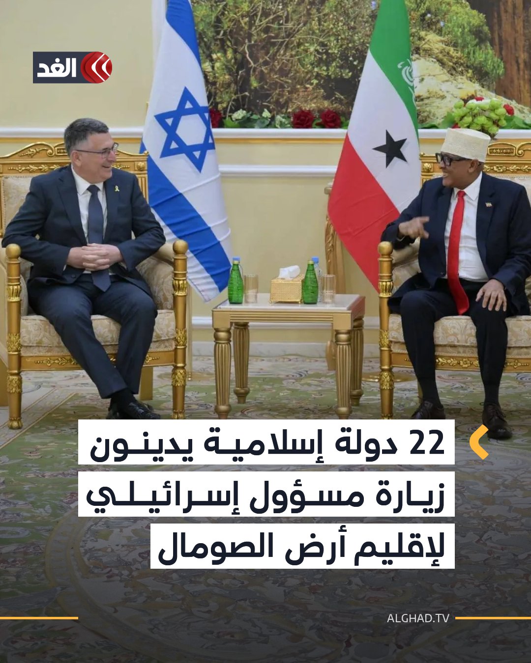 أعرب وزراء خارجية جمهورية مصر العربية، والجزائر الديمقراطية الشعبية، وجمهورية بنجلاديش، واتحاد جزر القمر، وجيبوتي، وجامبيا، وإندونيسيا، وجمهورية إيران الإسلامية، والمملكة الأردنية الهاشمية، ودولة الكويت، ودولة ليبيا، وجمهورية المالديف، وجمهورية نيجيريا الاتحادية، وسلطنة عمان، وجمهورية باكستان الإسلامية، ودولة فلسطين، ودولة قطر، والمملكة العربية السعودية، وجمهورية الصومال الفيدرالية، وجمهورية السودان، وجمهورية تركيا، والجمهورية اليمنية، ومنظمة التعاون الإسلامي، عن إدانتهم الشديدة للزيارة غير القانونية الأخيرة التي أجراها مسؤول إسرائيلي إلى إقليم أرض الصومال التابع لجمهورية الصومال الفيدرالية في 6 يناير 2026 - وأكد البيان أن هذه الزيارة تعد انتهاكا واضحا لسيادة جمهورية الصومال الفيدرالية ووحدة وسلامة أراضيها، وتقويضا للقواعد الدولية المستقرة 