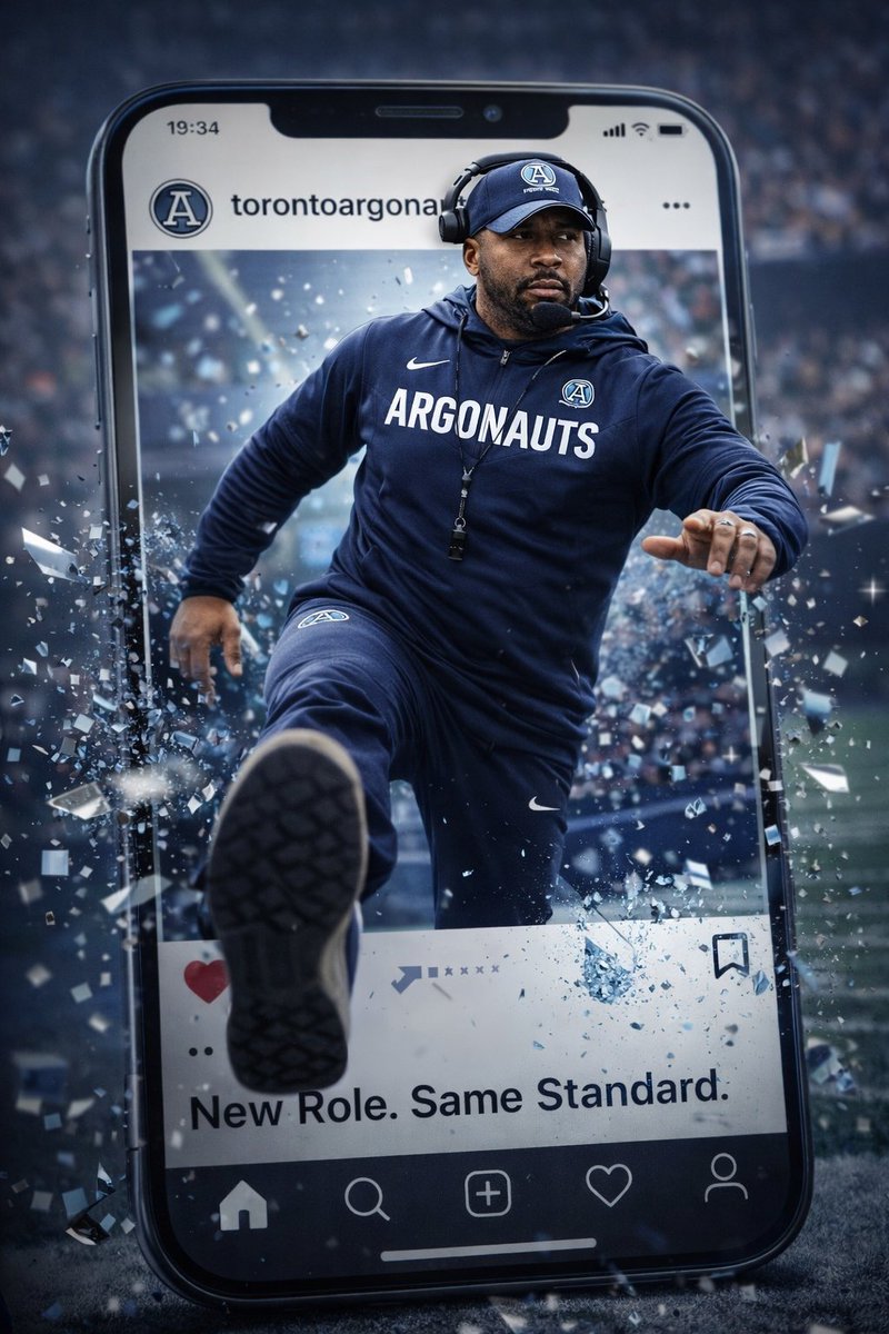 DB_CoachDeuce2's tweet image. ROW THE BOAT! Are you ready? 2026 New Role SAME STANDARD!! If you know me you know that I am coming with the chip on my shoulder! #Deuce #Argos