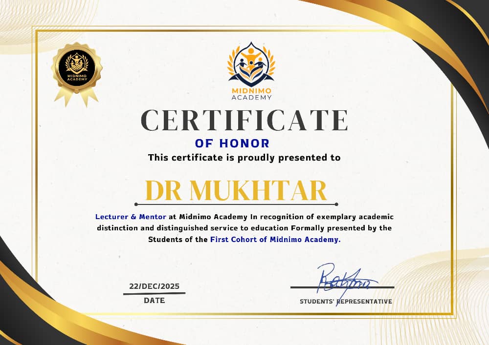 MHMQ001's tweet photo. Anigoo ku hadlayay magaca ardayda dufcadda koowaad ee Midnimo Academy, waxaan Shahaado Sharaf 🎖️  guddoonsiinayaa Ustaad @MuktaarMCM Waad ku mahadsan sida aad nogu hagar-baxday ustaad . Allah haku sharfo! 🚀📈
@Midnimoacademy 
@cryptostocks247 
#CryptoTrading 
#midnimoacadmey https://t.co/6dXTE6sAke
