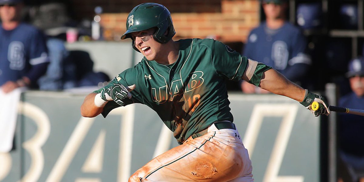 UAB_Baseball's tweet image. 3️⃣6️⃣ days until Opening Day!

In 47 seasons, the Blazers have had 36 draft picks, including four top-10 round draftees since 2015!

Graham Ashcraft - 6th Round
Brewer Hicklen - 7th Round
Logan Braunschweig - 9th Round
Alex Luna - 10th Round