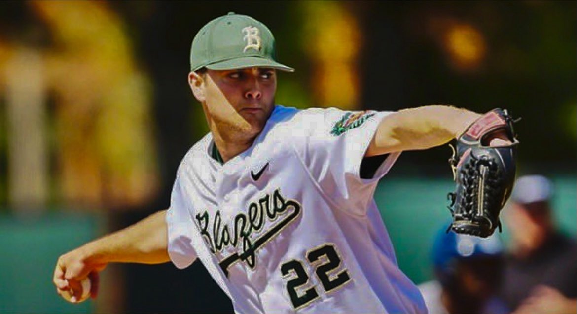 UAB_Baseball's tweet image. 3️⃣6️⃣ days until Opening Day!

In 47 seasons, the Blazers have had 36 draft picks, including four top-10 round draftees since 2015!

Graham Ashcraft - 6th Round
Brewer Hicklen - 7th Round
Logan Braunschweig - 9th Round
Alex Luna - 10th Round