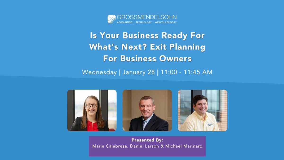 New year, new you — and a great time for business owners to start planning what’s next! 

Our upcoming webinar breaks it all down👇

Register now 👉 hubs.li/Q03Yk1w50