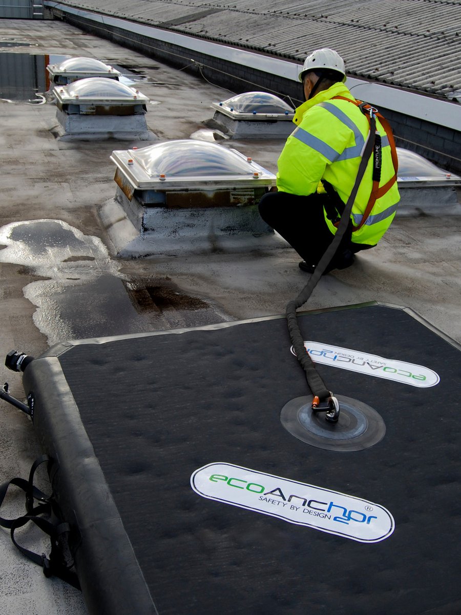 🚧 Upgrade your rooftop safety with the Frontline EcoAnchor™ Counterweight Fall Arrest Anchor System! This innovative, water‑filled anchor delivers reliable fall arrest protection without penetrating the roof, making it ideal for finished surfaces, sensitive substrates, and