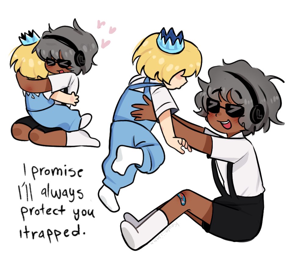 #ichance Awwhh my baby ichance 🙁🙁🙁🙁they used to be so innocent im gonna cry #forsakenart 🙁🙁🙁