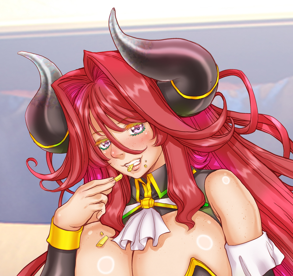 skeb納品しました〜♪ (*'∇`)ノ ♪  

とは言え、この方向性で良かったのか全く自信もなく…… 
どうなんだろう…… (;^_^A 