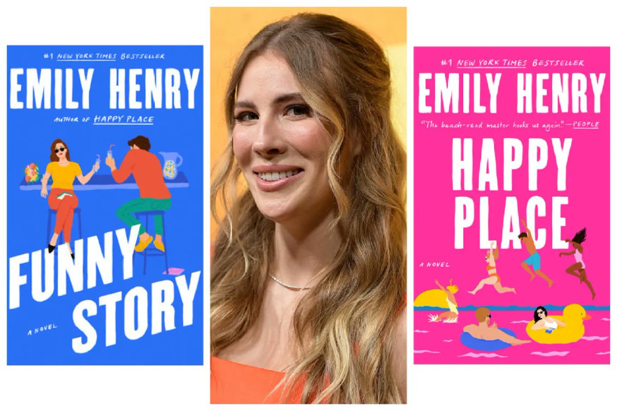 Variety's tweet image. EXCLUSIVE: Netflix is staying in the Emily Henry business. 

Ahead of the launch of “People We Meet on Vacation," Netflix has picked up the movie adaptation of “Funny Story” and is shifting its already in the works “Happy Place” adaptation from a TV series into a film.…