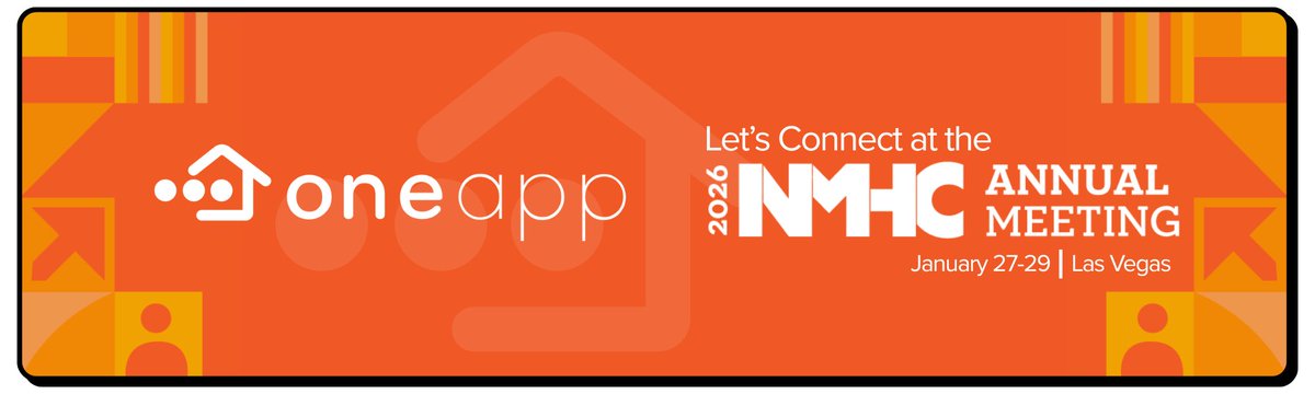 OneAppGuarantee's tweet image. Creating housing access with a little more clarity where it matters.

Feels like a good topic to bring to NMHC.
Guess we’ll see y’all there. 🛫