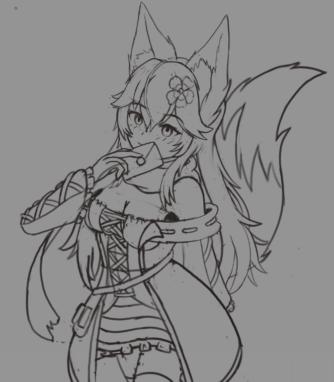 she got a little message for you! can you guess what it may be?