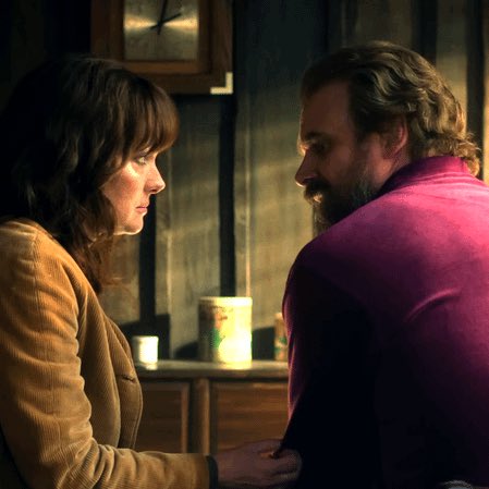 SThingsSpoilers's tweet image. In case you missed these from post-finale interviews this week, here are all the details confirmed by the Duffer Brothers:

- Hopper and Joyce realized Vecna was their former schoolmate off-screen during Seasons 4 and 5.

- Only the Duffers and Millie Bobby Brown know Eleven’s…