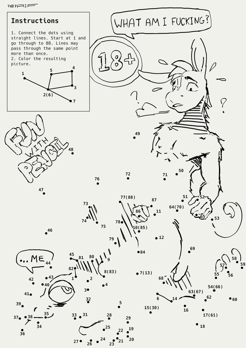 "Can you connect the dots, smart guy?"