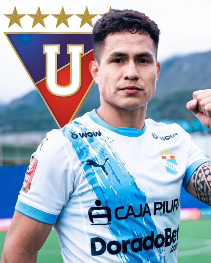andresaulestiag's tweet photo. 🚨| Jesús Pretell 🇵🇪➡️ Liga de Quito #TodoCerrado ✅🤝
El mediocampista peruano de 26 años es nuevo jugador de Liga Deportiva Universitaria. Pedido expreso de Nunes que lo conoce de Sporting Cristal.
ℹ️ @DanielNavasV https://t.co/hOn3reuo5r